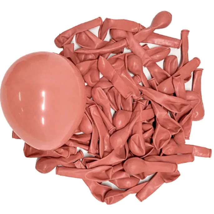 К 5"/13 см Терракотовый, Пастель / 100 шт. (Китай)