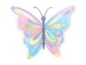 Q 40" Бабочка, пастель 1 шт.(США)