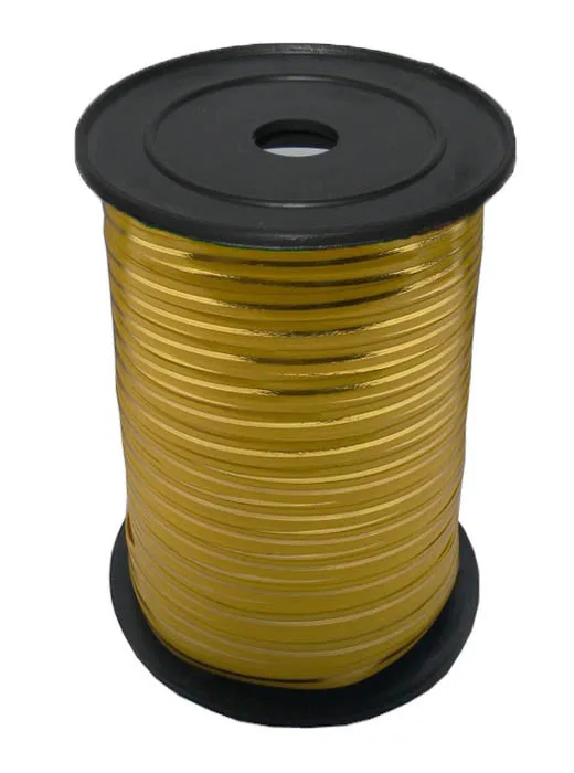 Лента с Золотой полоской	бобина 0,5 см / 250 м Желтая (Россия)