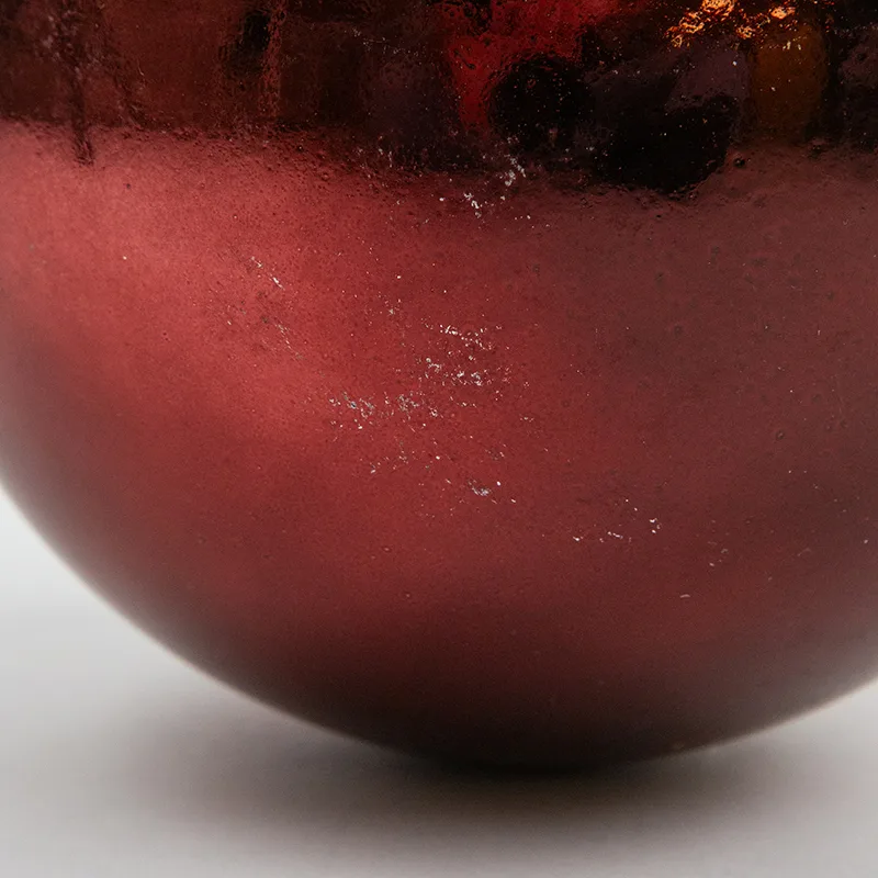 Новогодний шар Бургундия (глянцевый) УЦЕНКА