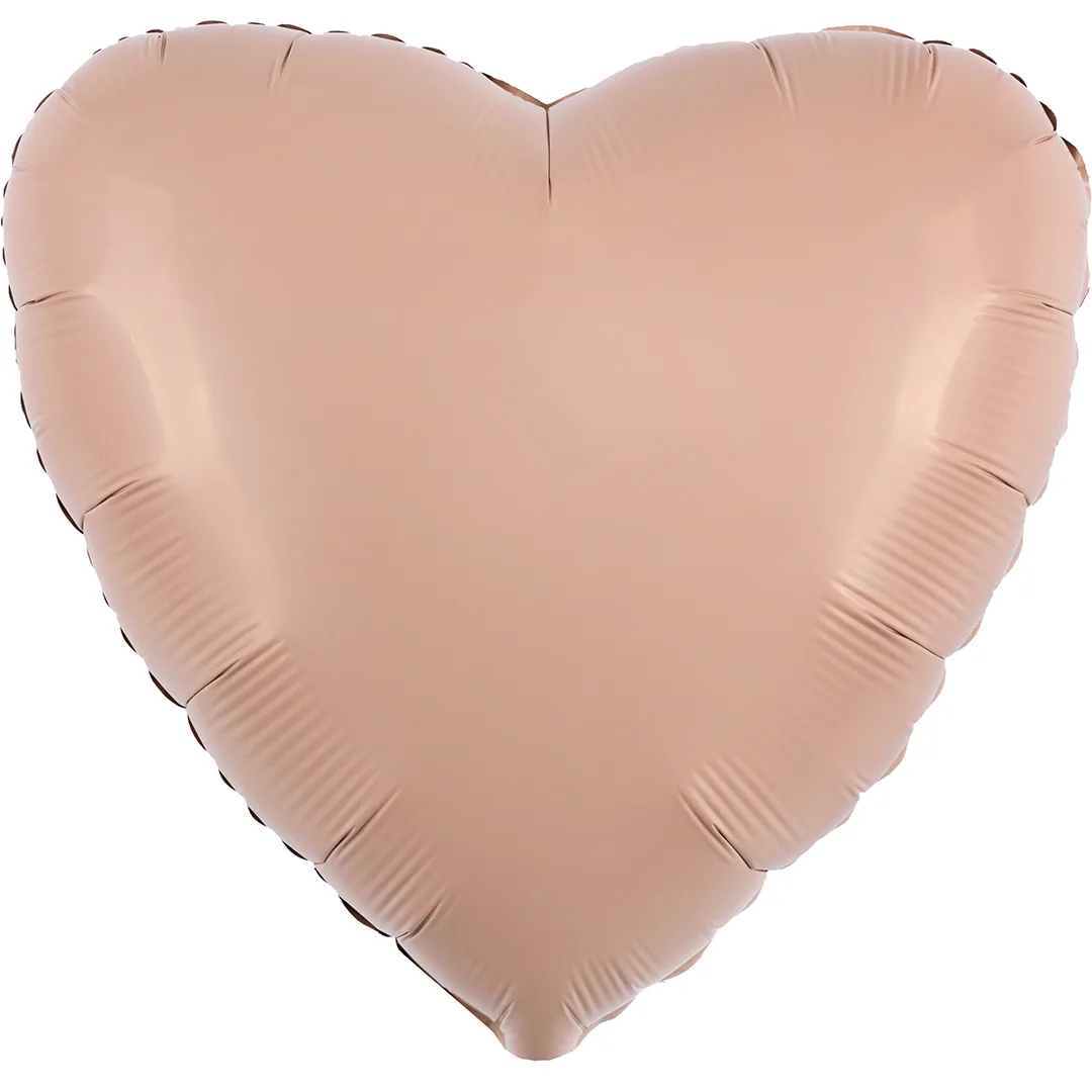 И 32"/78см Сердце Винтажная роза, Матовый, 1 шт.(Испания)