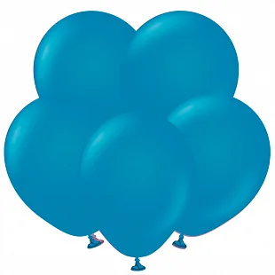 Т 5"/13см Пастель Лазурный синий 100шт. (Турция)