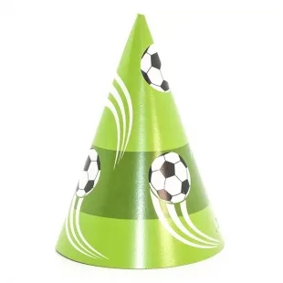 Колпаки "Футбольный мяч" уп /6 шт.