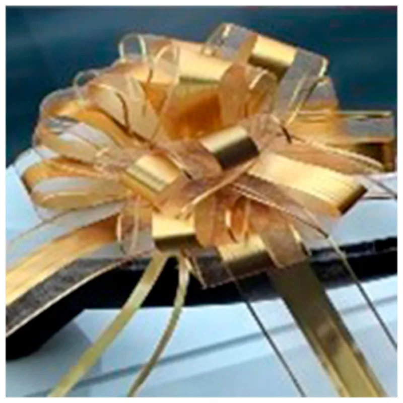 Бант-шар "Идеал" Золото 64 мм