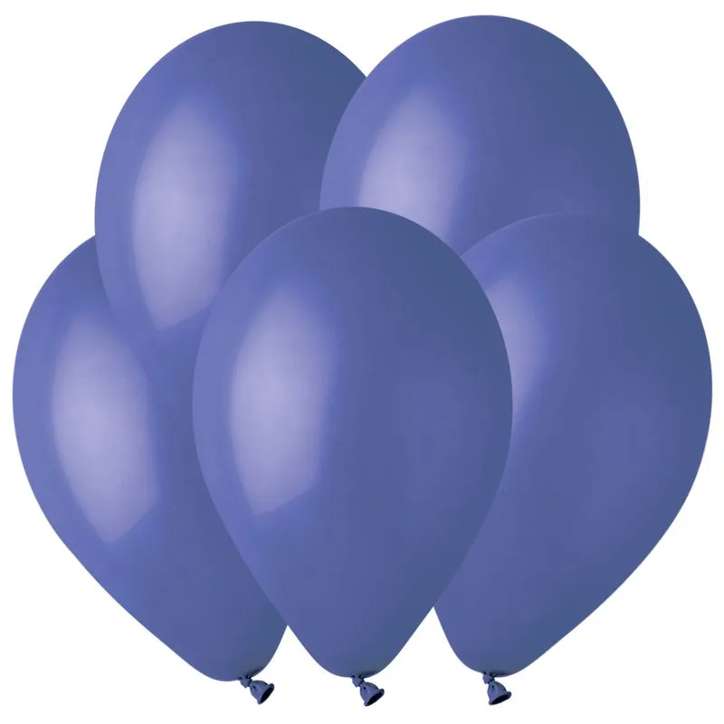 G 10"/25см. Темно-синий, Пастель. 100 шт./(Италия)