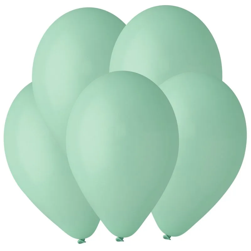 G 10"/25см. Аквамарин, Пастель. 100 шт./(Италия)