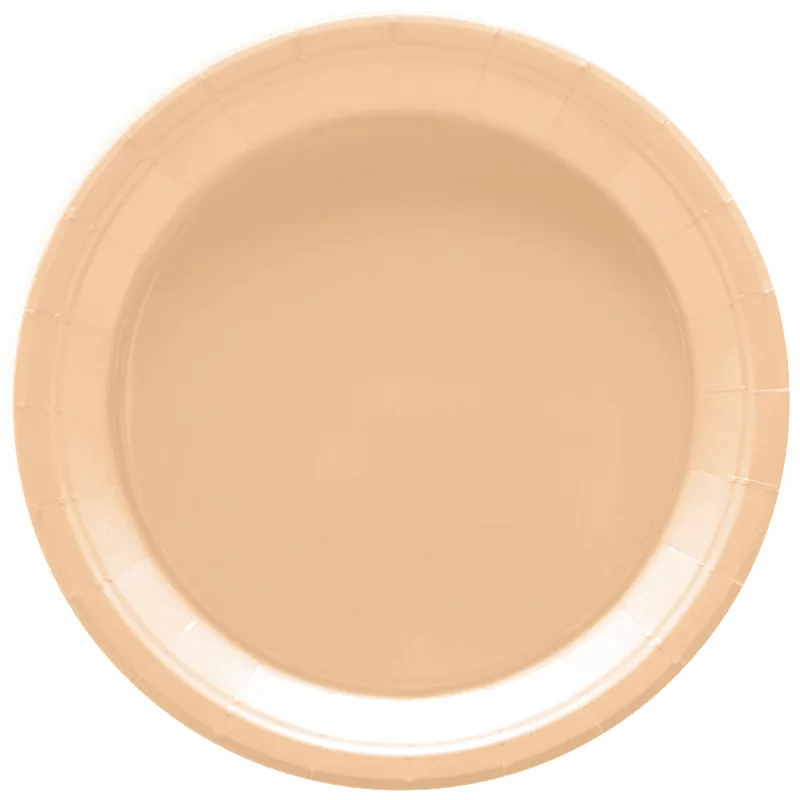 Тарелки (18 см) Мастхэв, Кремовый, 6 шт.