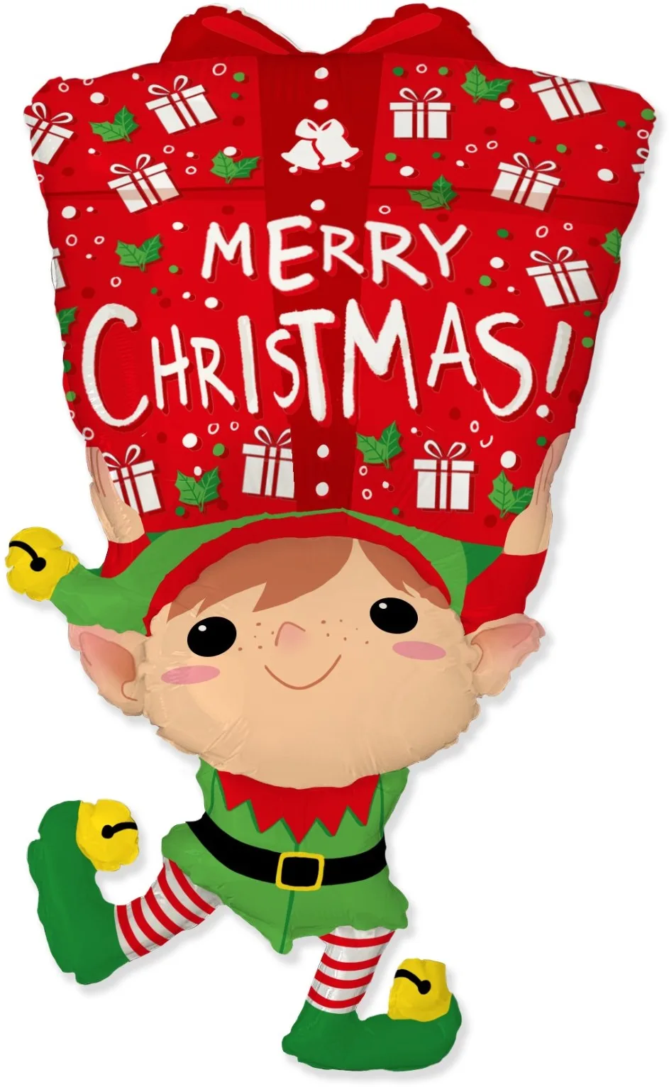 И 42"/107см Новогодний эльф, 1 шт.  (Испания)