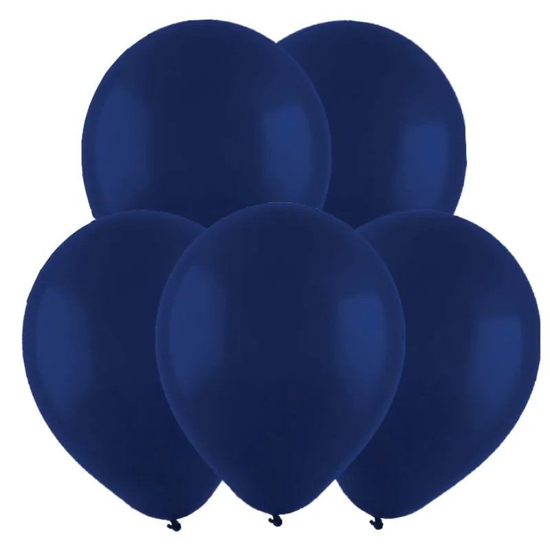 Т 12"/30см  Пастель Темно-синий 100шт. (Турция)