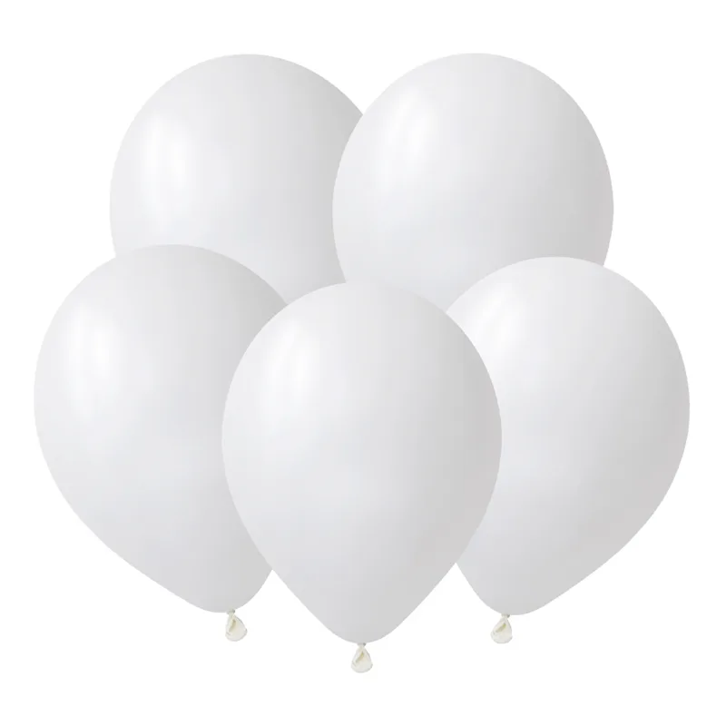 D Пастель 18"/44см Белый / White / 10 шт. / (Вьетнам)