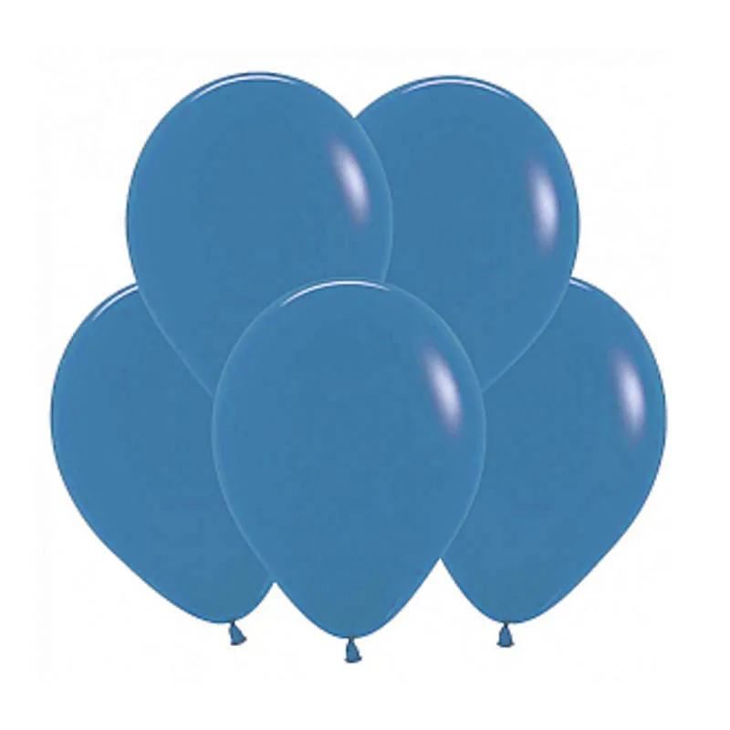 D Пастель 18"/44см Карибский Синий / 10 шт. / (Вьетнам)