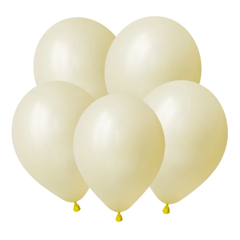 D Пастель 18"/44см Желтый Макаронс / 10 шт. / (Вьетнам)