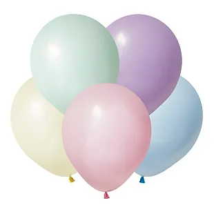 D Пастель 18"/44см Ассорти Макаронс / 10 шт. / (Вьетнам)