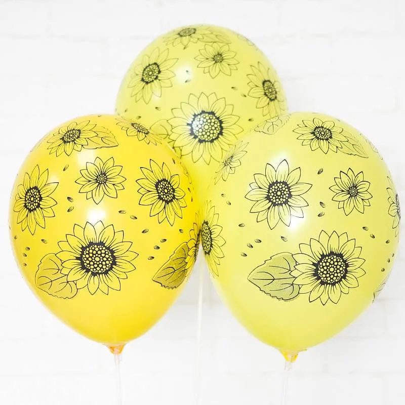 В 14"/35см Подсолнухи/25 шт./(Бельгия)