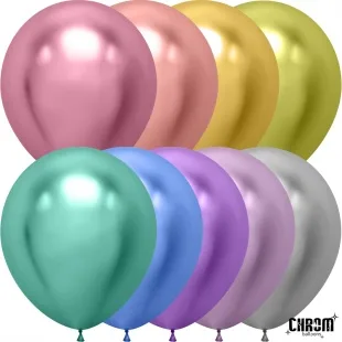 К 18"/46см Ассорти, Хром, 10 шт.(Китай)