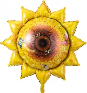F 28"/71см Цветок, Подсолнух, 1 шт.  (Китай)
