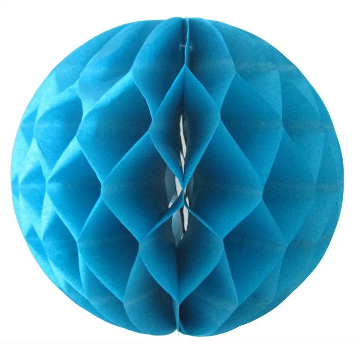 Шар-соты Синий 20 см
