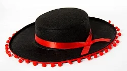 Шляпа "Тореадор" , 1 шт. (Китай)