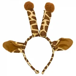 Ободок с ушками "Жираф"