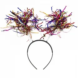 Ободок "Дождик разноцветный на пружинке"