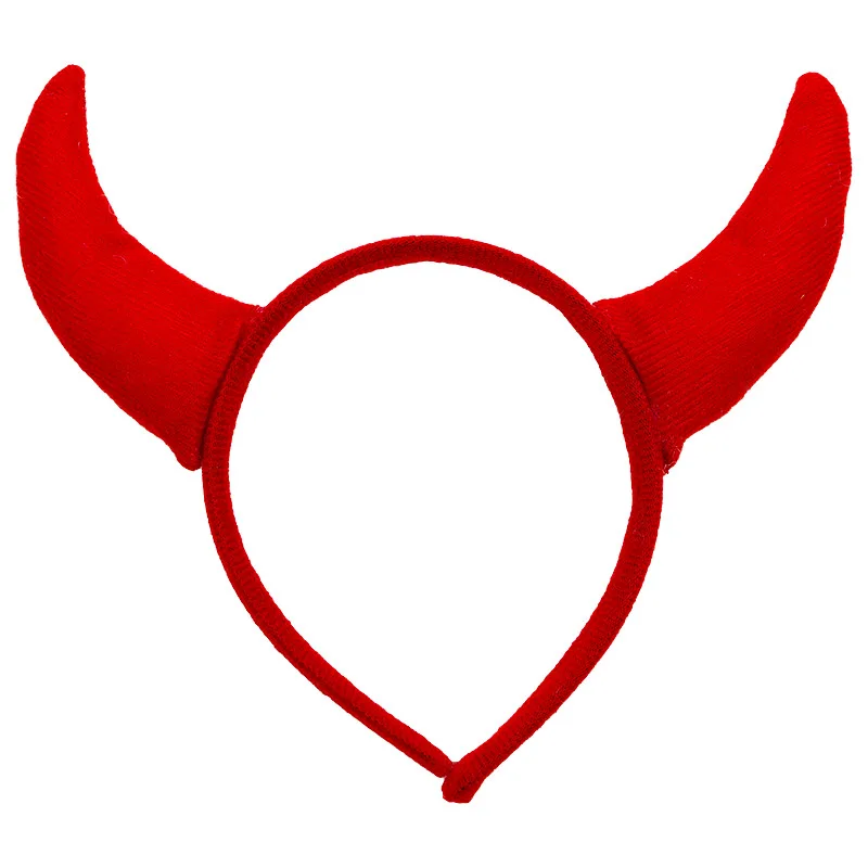 Ободок  "Красные рога"