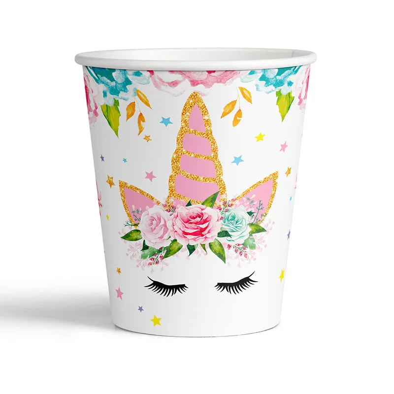 Стаканы Стаканы "Голова Единорога" 190мл. (уп. 6 шт.)