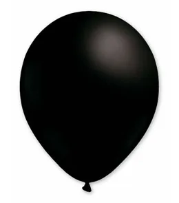 И 12"/31см Черный, Металлик / 100 шт. (Испания)