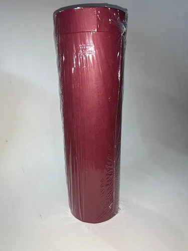 Тубус под бутылку Бордовый (9.2*9.2*32 см)