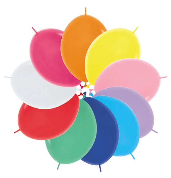 S Линколун Пастель 9"/23см Ассорти / Assorted / 100 шт. / (Колумбия)