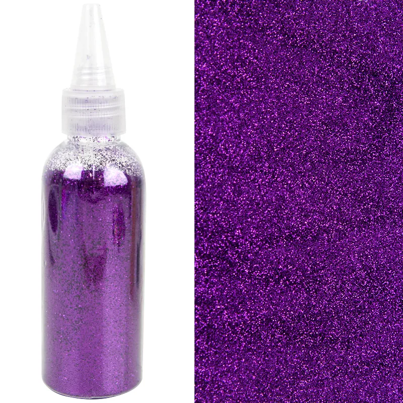 Глиттер Темно-сиреневый, 80 г.