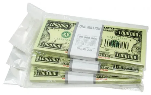 Шуточные деньги 1000000 долларов