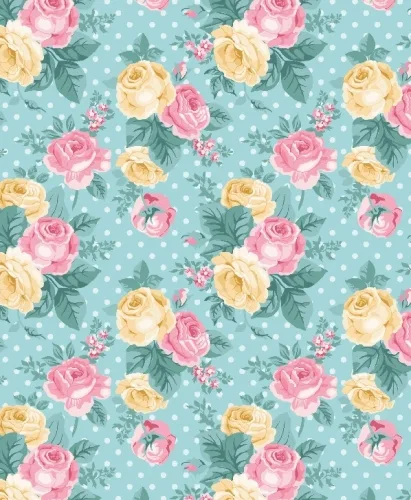 Пакет подарочный ламинированный Прованс (М) 18х24х8