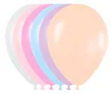 S Перламутр 12"/30см Ассорти / Assorted / 50 шт. / (Колумбия)