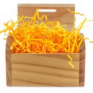 Наполнитель бумажный Оранжевый, Неон, 50 г.