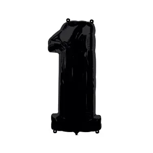 G 40"/102см Цифра "1" Black, 1 шт. (Италия)