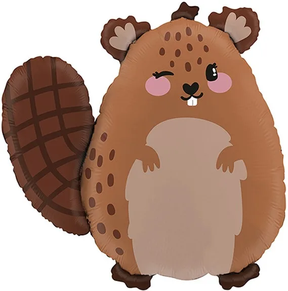 F 21"/53см Милый Бобр, 1 шт.(Китай)