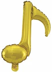 F 16"/41 см Нота, Золото, 1 шт. (Китай)