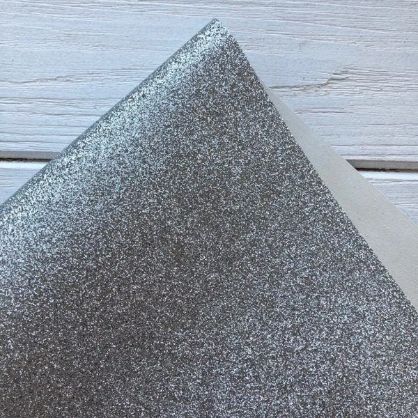 Глиттерная дорожка Серебро / рулон 10м (ширина 130 см)