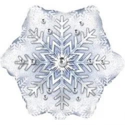 С 22"/56см  Фигура Снежинка, 1 шт.(США)