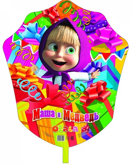 М 28" Маша и Медведь" Коробка подарков / 1 шт / (Мексика)