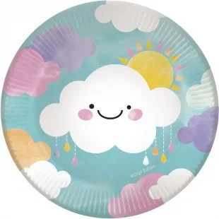 Тарелки (18 см) Нежные облака, 6 шт.