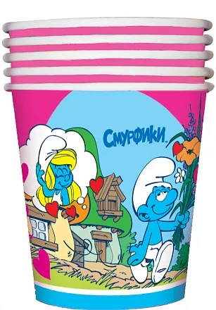 Стакан "Сердечки", 210мл., 10 шт.,