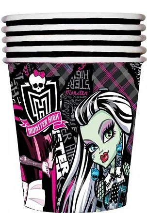 Стакан "Страшно красивые", 210мл., 10 шт.,