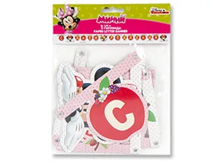 Гирлянда-буквы С ДР Минни Варенье 1,95м