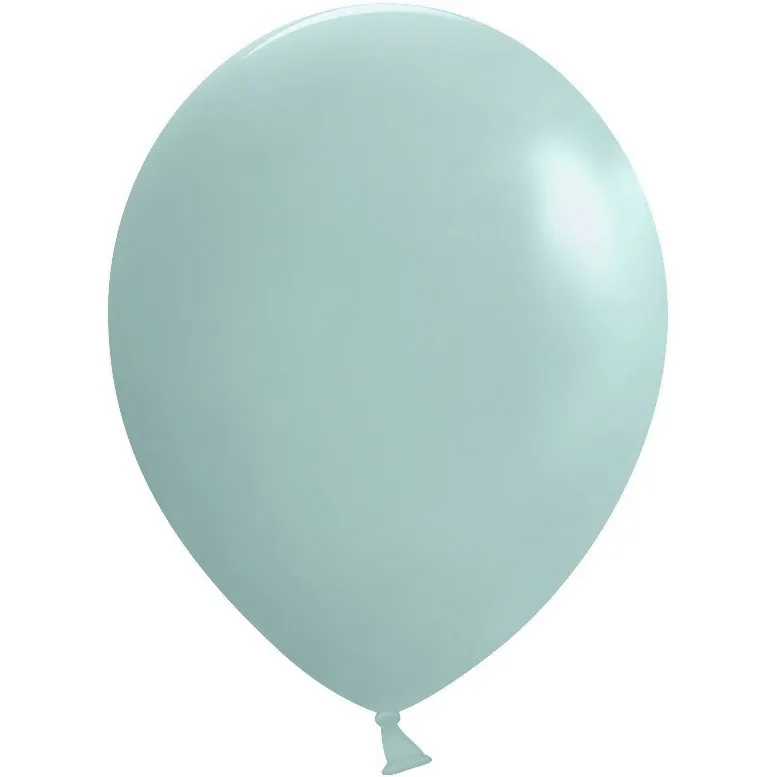 К 12"/30см Холодный голубой, пастель ретро, 100 шт.(Китай)