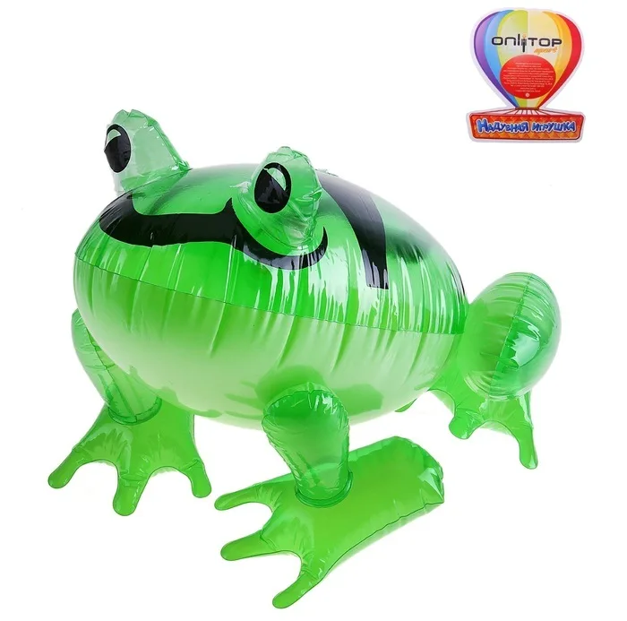 Игрушка надувная Лягушка 30 см.