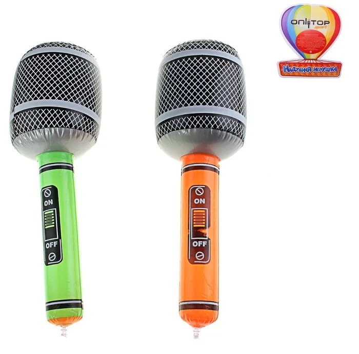 Игрушка надувная Микрофон 50  см.