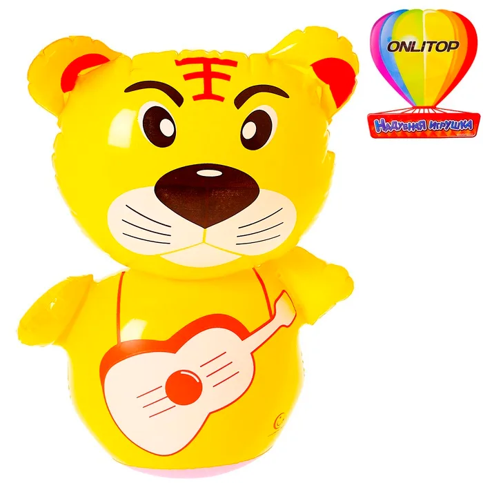 Игрушка надувная неваляшка Тигр 35 см.