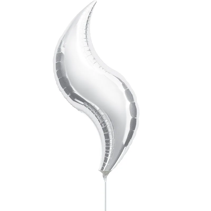 А 28 Зигзаг металлик Серебро/  3 шт / (США)