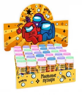 Мыльные пузыри "Игра Среди Нас"/ 50 мл.
